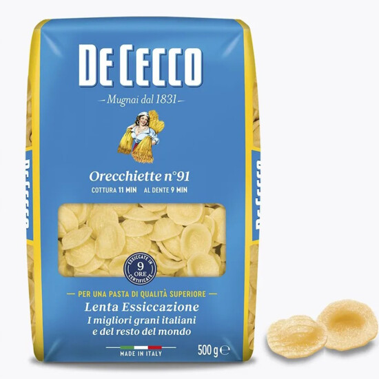 Паста «De Cecco №91 Ореккьетте»
