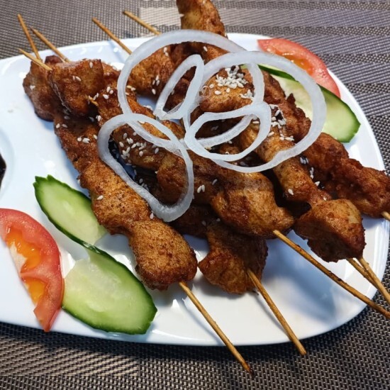 Куриные шашлычки