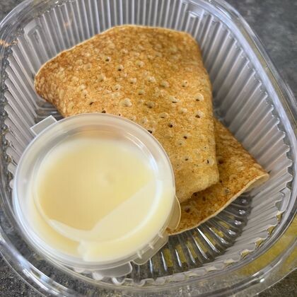 Блины со сгущенкой