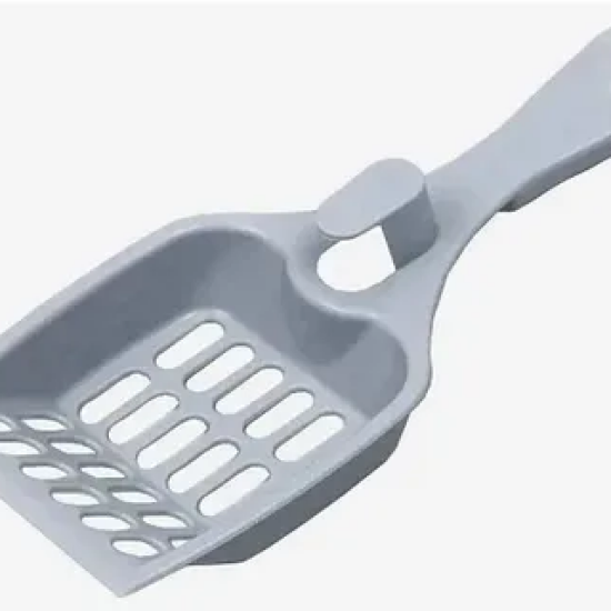 Triol Hygiene совок для кошачьего туалета с креплением на бортик, 255×95×45 мм, серый