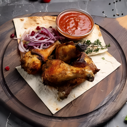 Шашлык из куриной голени