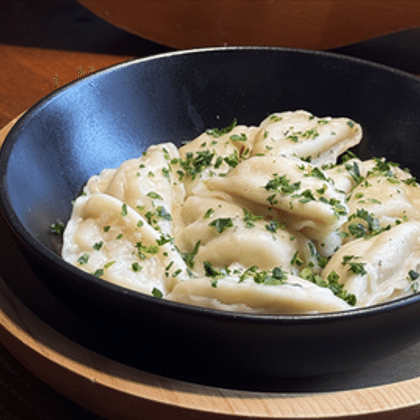 Вареники с картошкой и грибами