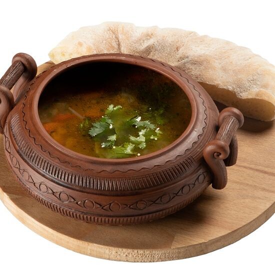 Суп Алкири с бараниной