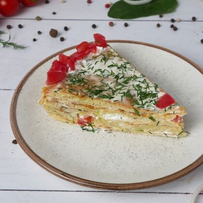 Кабачковый торт 100гр