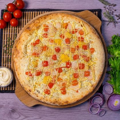 Пицца "Сырная курочка" 25см/390г