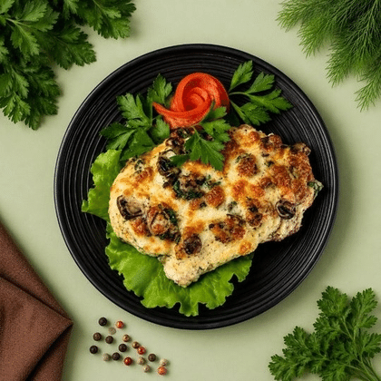 Мясо по-французски с грибами (свинина)