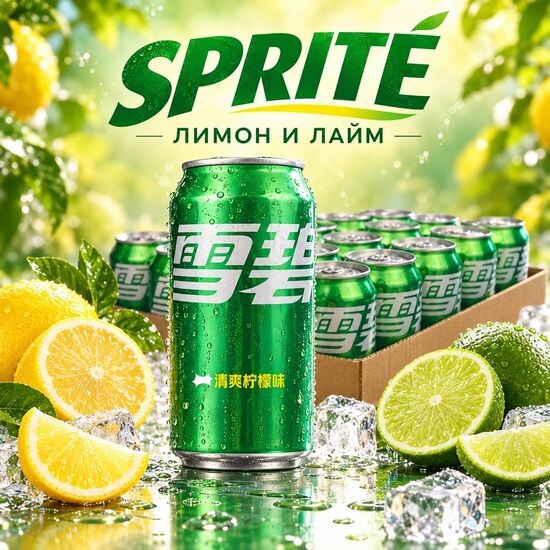 SPRITE — ЛИМОН И ЛАЙМ