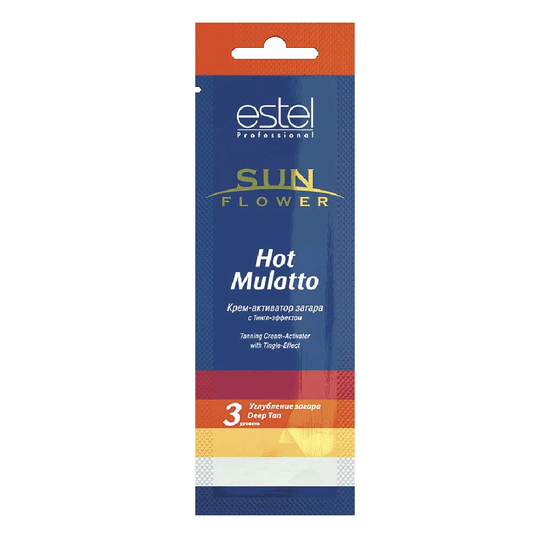 Крем-активатор загара SUN Flower Hot Mulatto