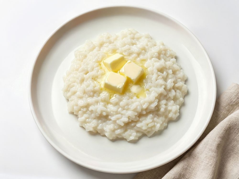 Каша рисовая со сливочным маслом