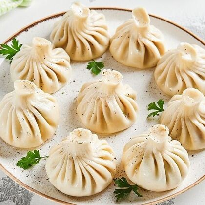 Хинкали с говядиной