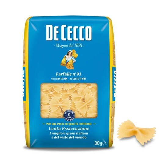 Паста «De Cecco №93 Фарфалле»