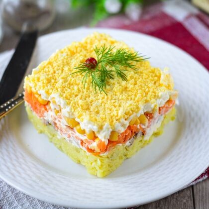 Салат Мимоза