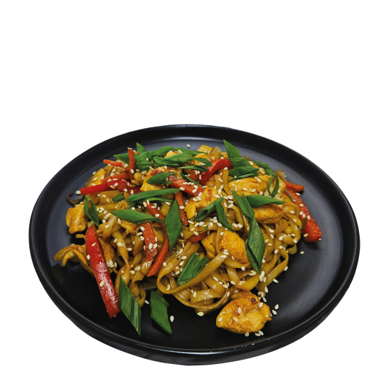 Wok с курицей