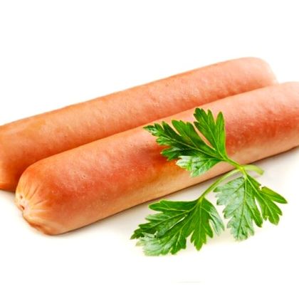 Сосиски куриные варёные