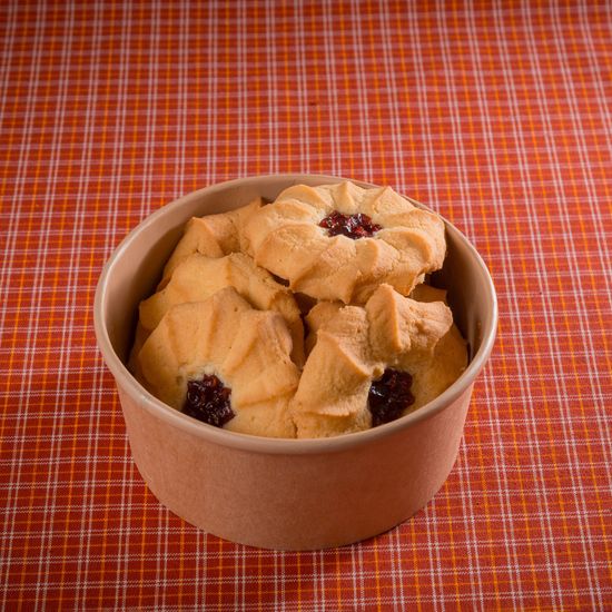 Курабье с джемом