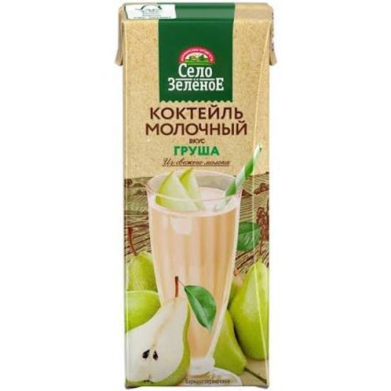 Коктель молочный груша