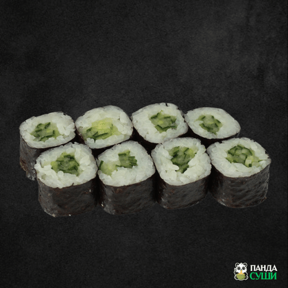 Мини роллы с огурцом