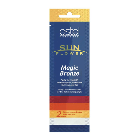 Крем для загара SUN Flower Magic Bronze