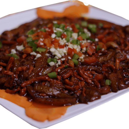 №42 Баклажан тушеный с мясом