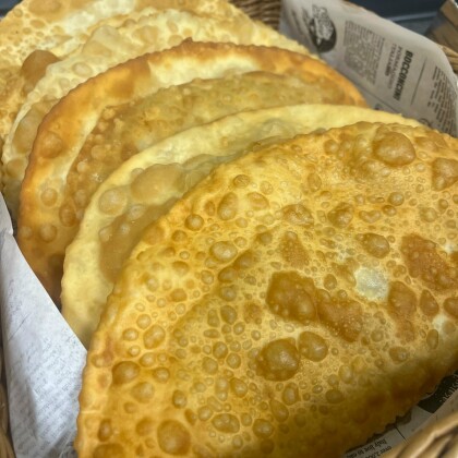 Чебуреки с картофелем и грибами