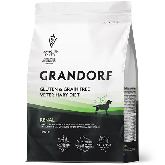 GRANDORF Veterinary Diet Turkey Renal сухой корм для собак при ХПН, индейка
