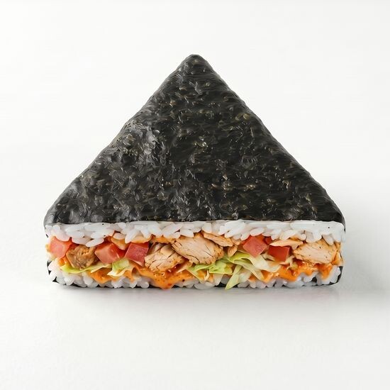 Онигири с курицей