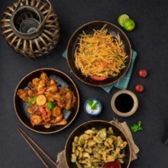 Жареная картофельная соломка