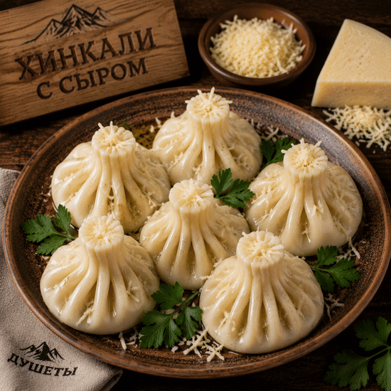 Хинкали с сыром
