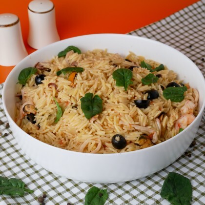 Рис с морепродуктами 200гр