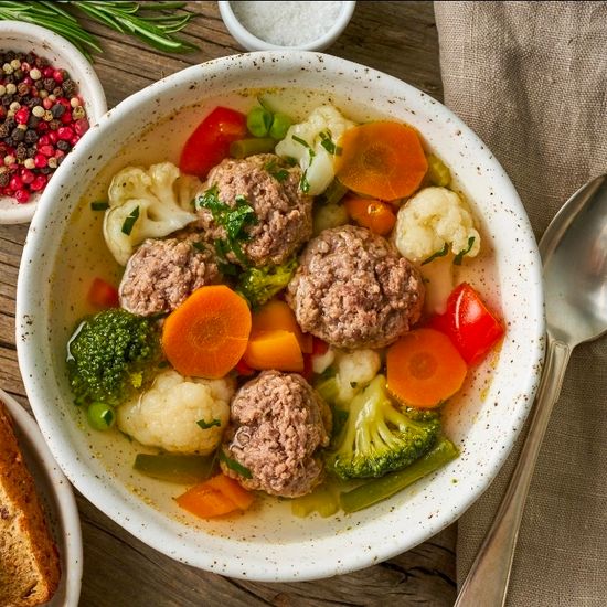 Суп с фрикадельками