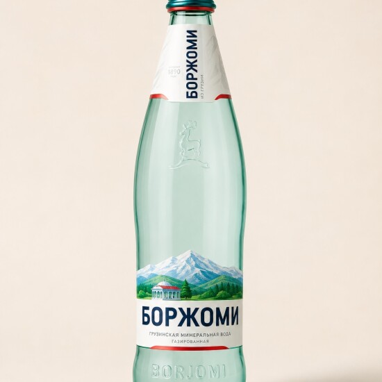 Боржоми, природная минеральная газированная 0.5 Пр-во Грузия