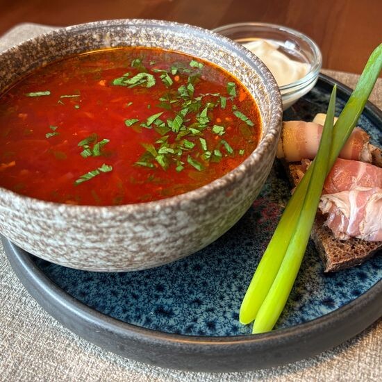 Борщ с говядиной
