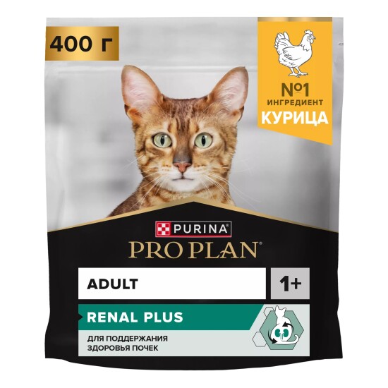 PRO PLAN Adult сухой корм для взрослых кошек, курица