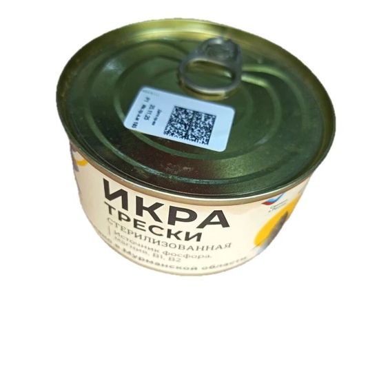 Икра трески атлантиеской,ж/б с ключом,185г