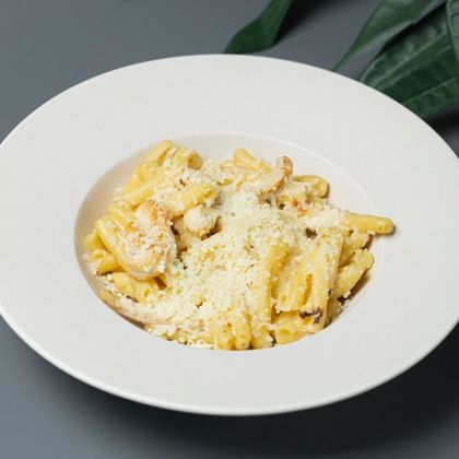 Макарошки с куриным филе