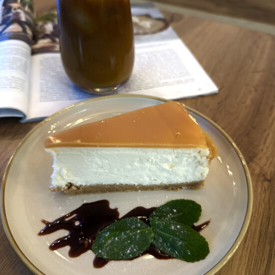 Чизкейк классический с Карамелью
