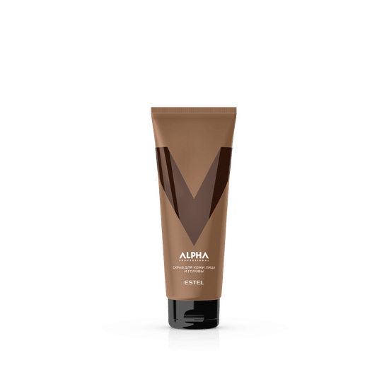 Скраб для кожи лица и головы ESTEL ALPHA PRO