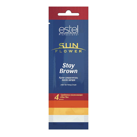 Крем-закрепитель после загара SUN Flower Stay Brown