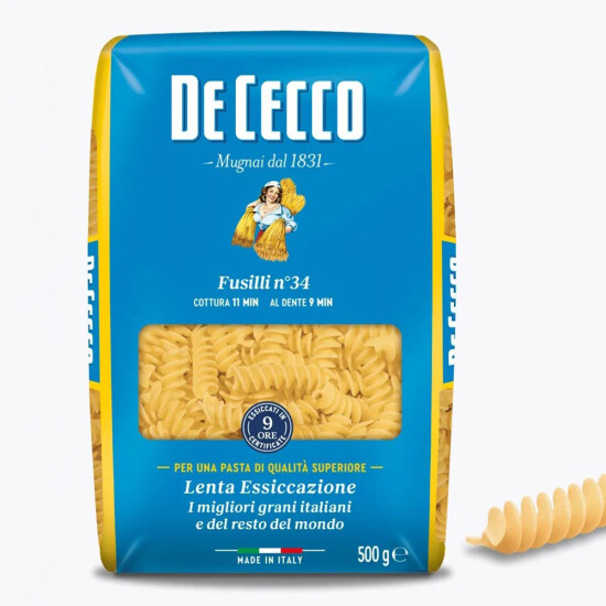 Паста «De Cecco №34 Фузилли»