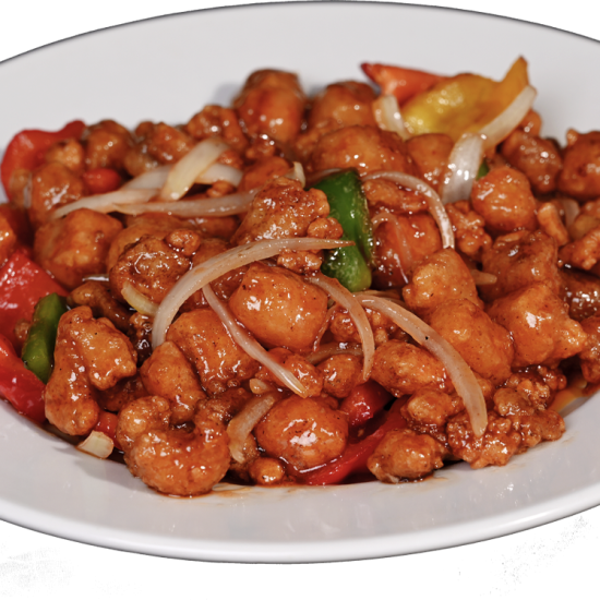 28 Минтай в кисло-сладком соусе