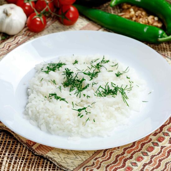 Рис отварной