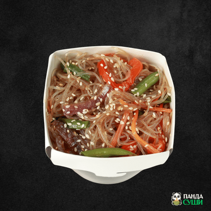 Рисовая лапша ВОК с овощами
