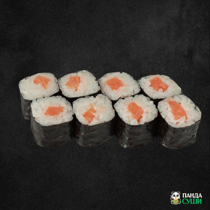 Мини роллы с лососем х/к