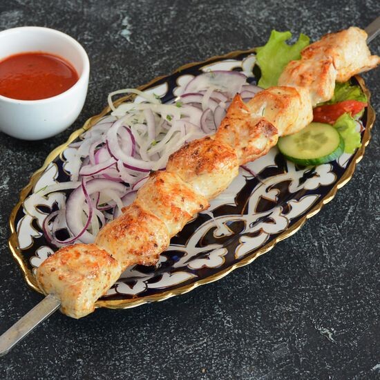 Курица шашлык