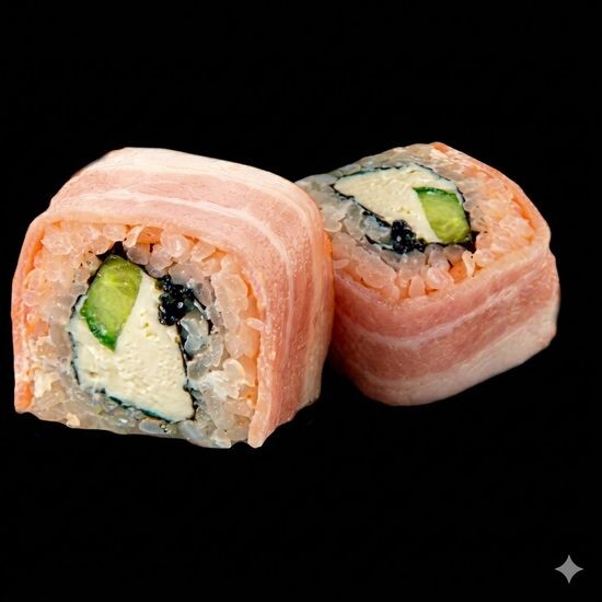 Филадельфия в беконе