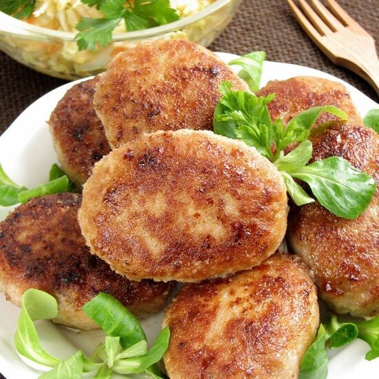 Котлеты из куриного филе