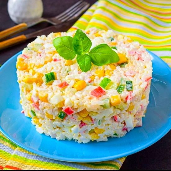 Крабовый салат
