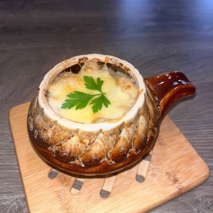 Жульен с курицей и грибами