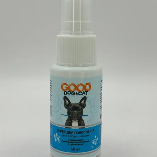 Good Dog&Cat спрей для полости рта кошек и собак, 50 мл