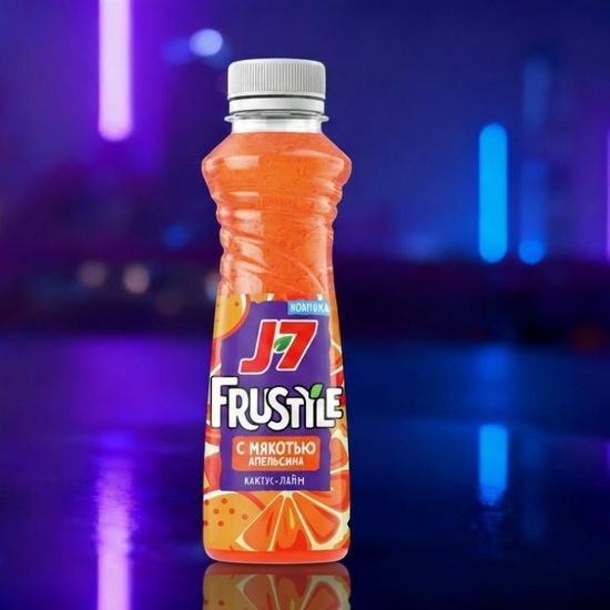 Красный Апельсин «J7 Frustyle» в бутылке 0,4